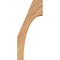 Ekena Millwork 3 1/2"W x 6"D x 14"H Westlake Smooth Knee Brace, Western Red Cedar BRC04X06X14WTL00SWR - alternate 2